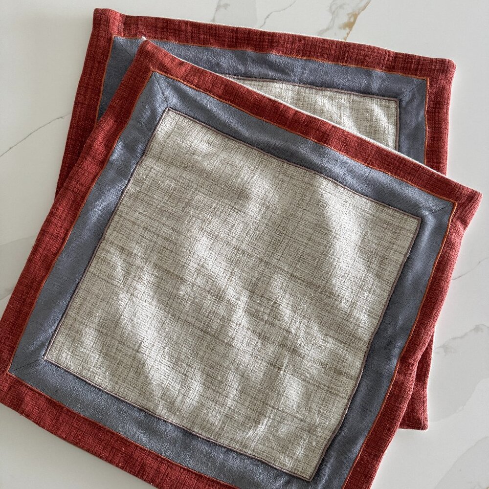 2 Throw Pillow Shams